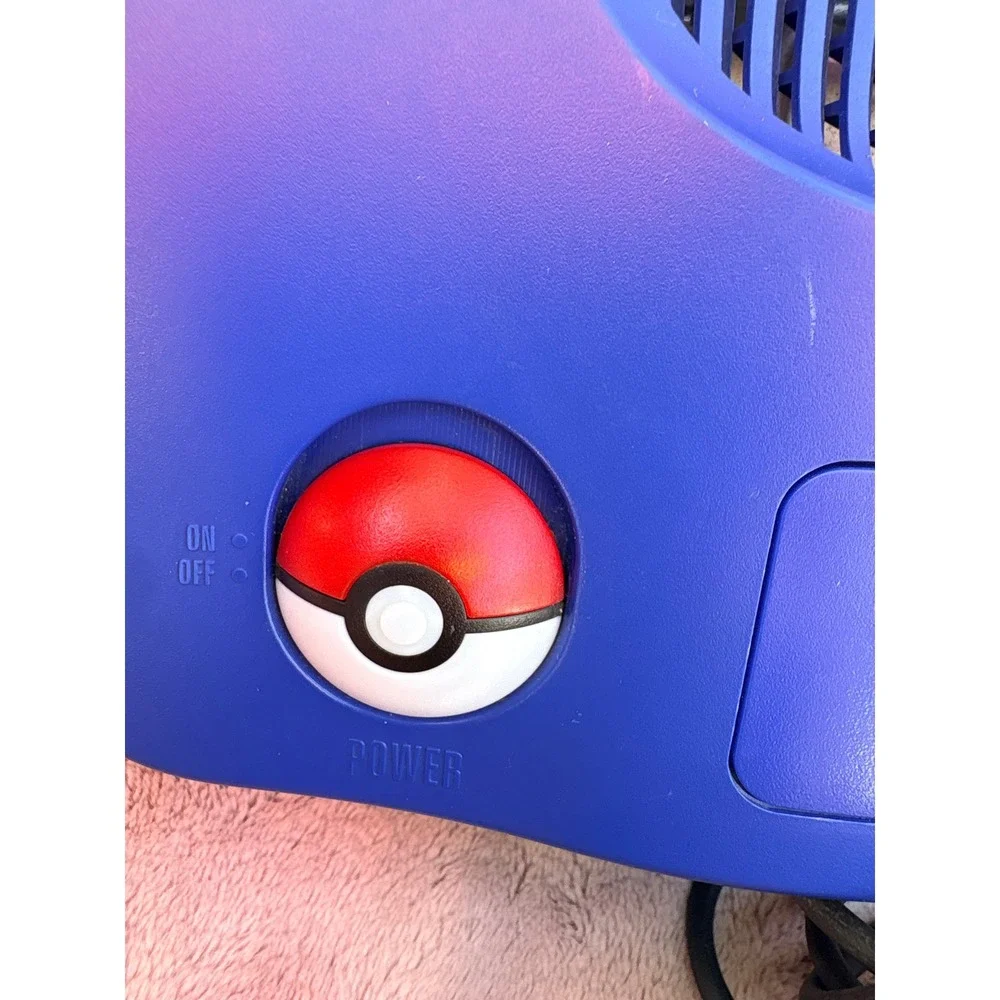 Nintendo 64 N64 Pikachu Pokemon Edition Blue Console Bundle with Control TESTED